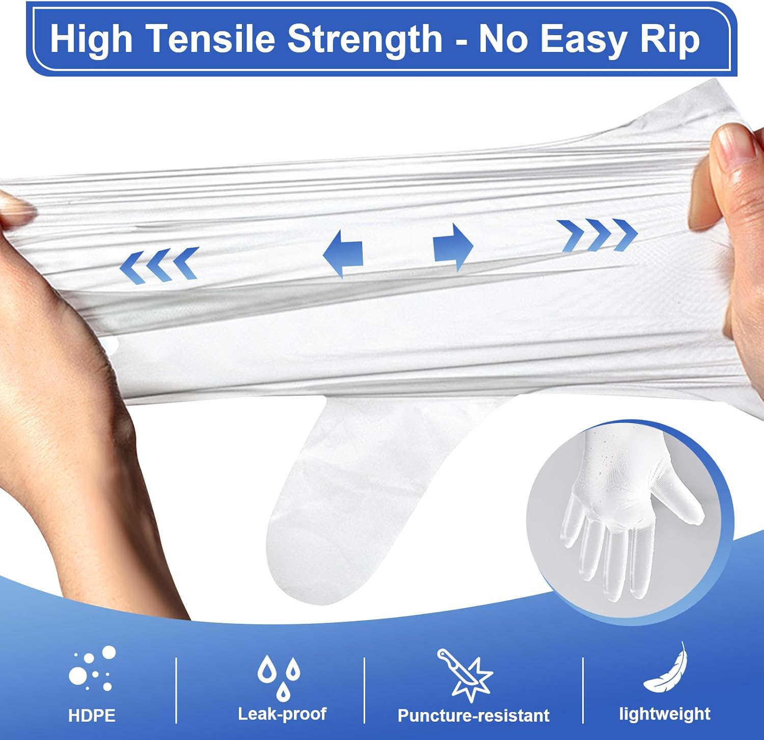500 Pcs Disposable Food Prep G - مراجعة Latex Disposable Glove وسعره