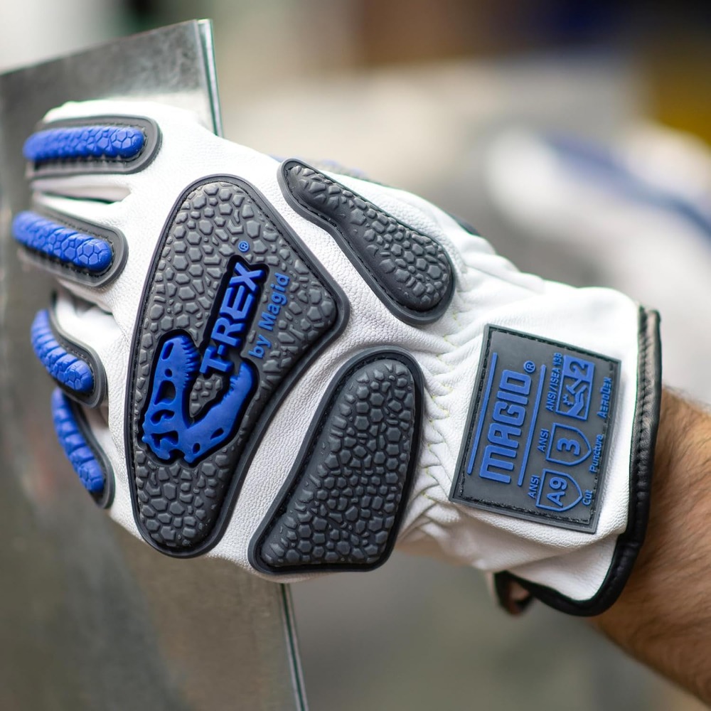 ANSI Cut Level 9 Impact Work G - مراجعة Work Glove Impact وسعره