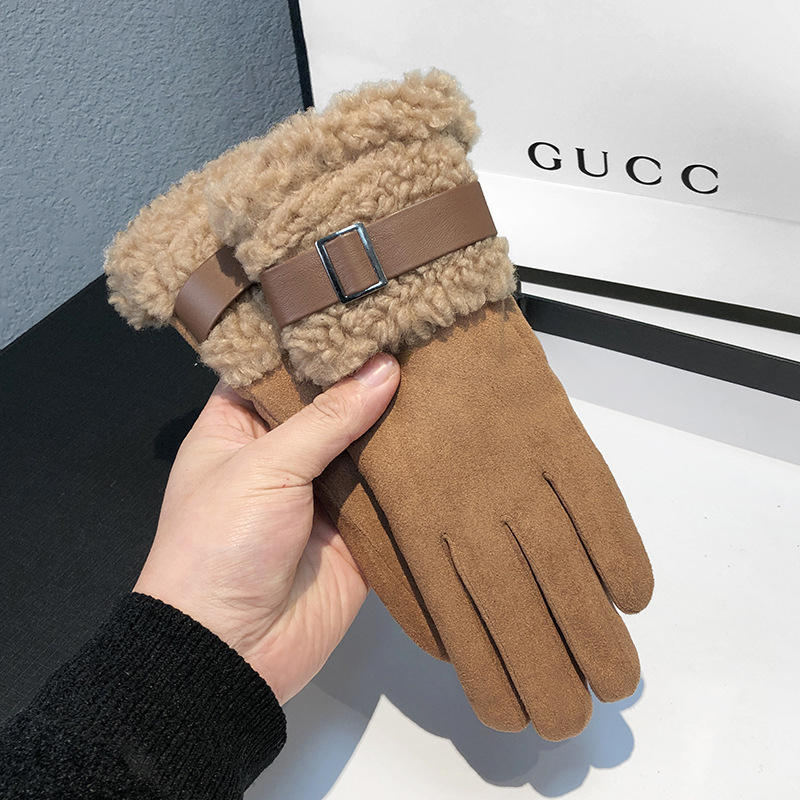 Women's Winter Gloves Thickene - مراجعة Wool Glove Lined وسعره