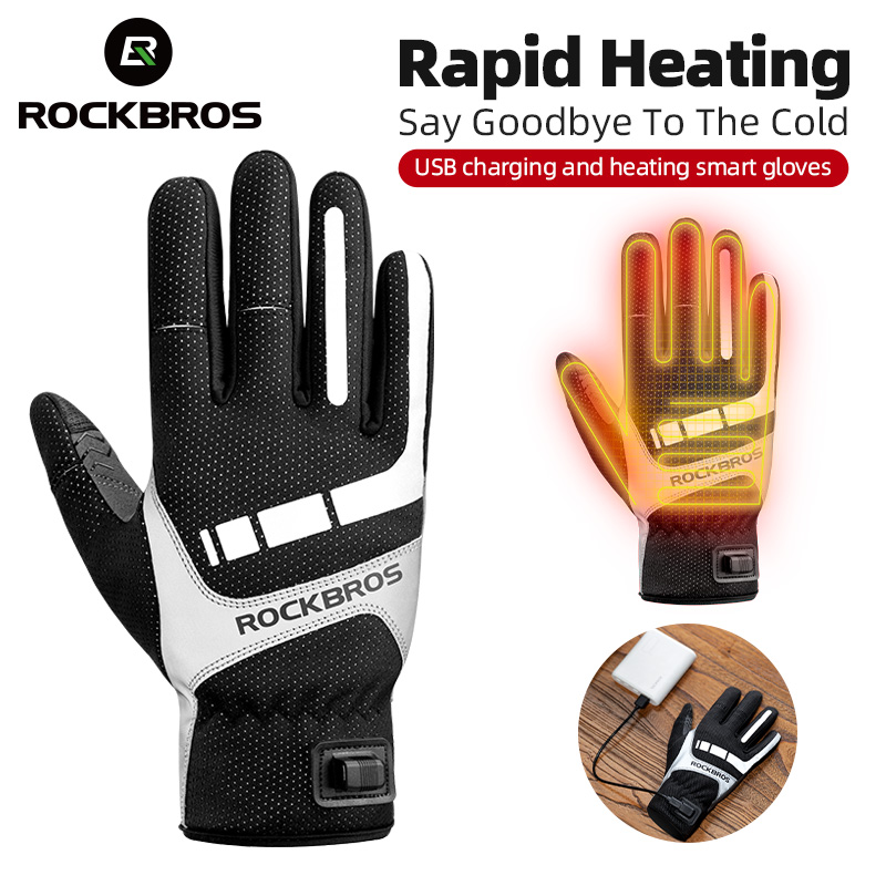 ROCKBROS Heated Winter Glove C - مراجعة Heat Resistant Glove وسعره