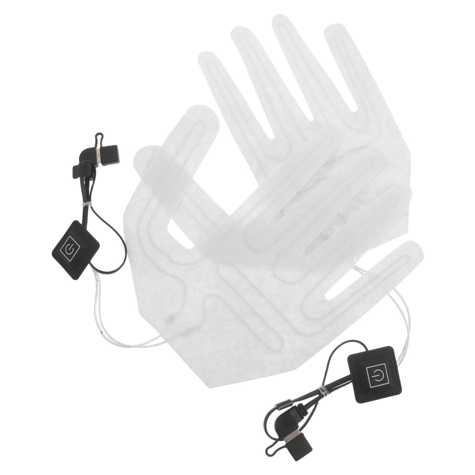 2Pcs Full Finger Electric Heat - مراجعة Cycling Glove Padded وسعره
