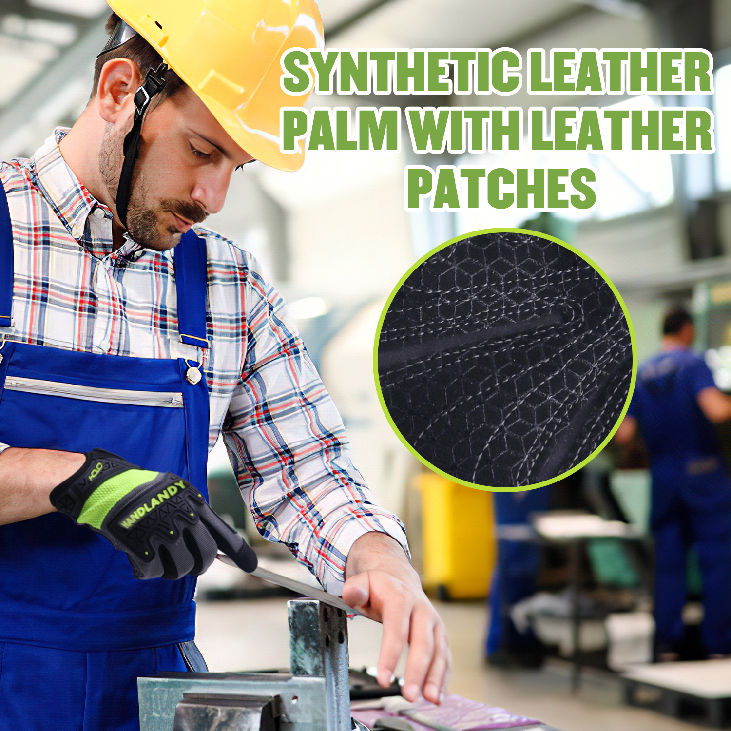 HANDLANDY anti-impact anti-abr - مراجعة Work Glove Impact وسعره