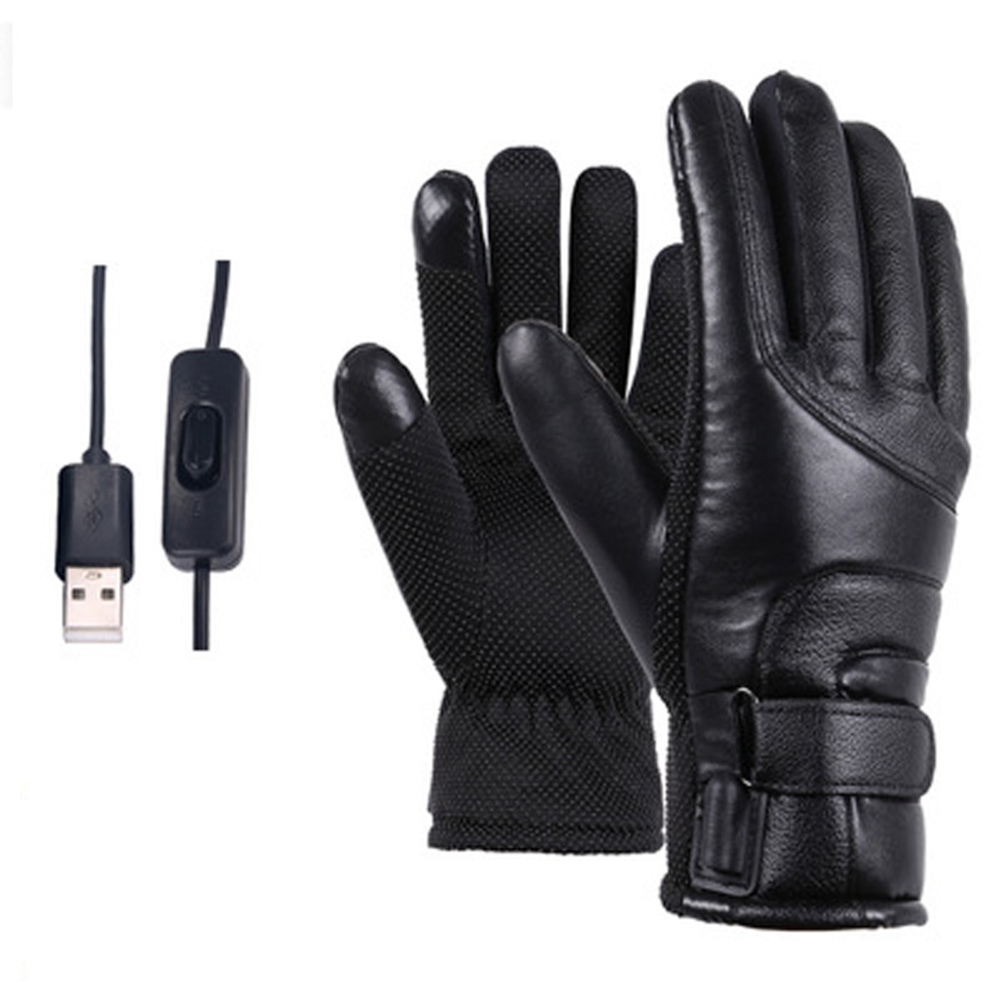 USB Electric Heated Gloves Out - مراجعة Ski Glove Waterproof وسعره