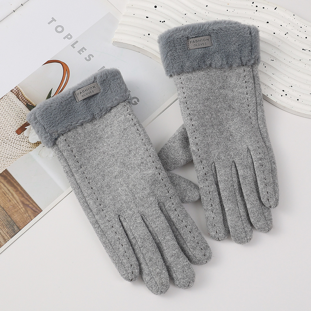 Women Winter Gloves Flip Top F - مراجعة Wool Glove Lined وسعره