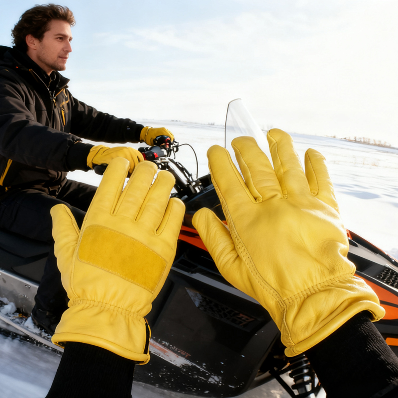 Mens Motorcycle Winter Gloves  - مراجعة Winter Glove Insulated وسعره