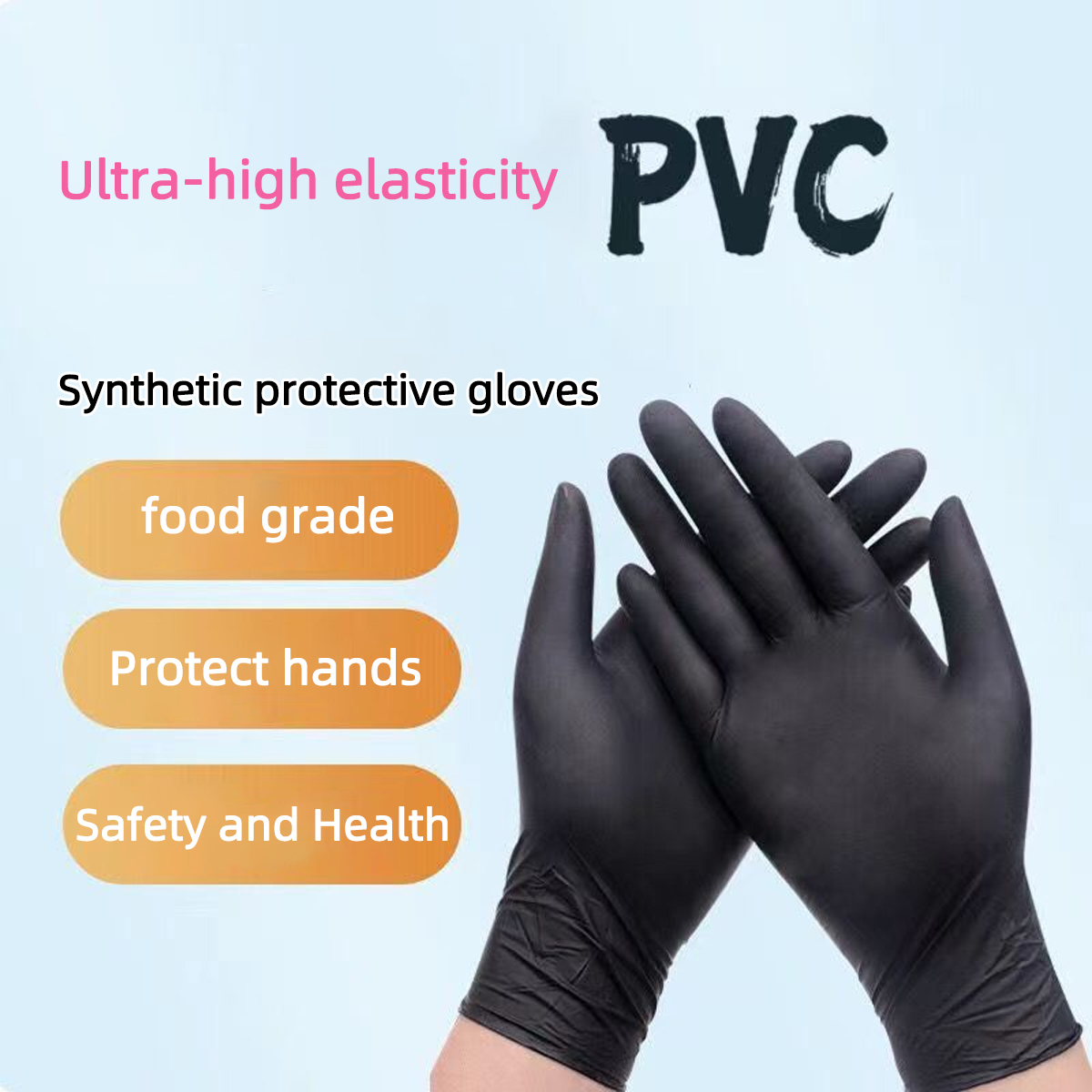 Heavy-Duty Black Disposable Ni - مراجعة Nitrile Mechanic Glove وسعره