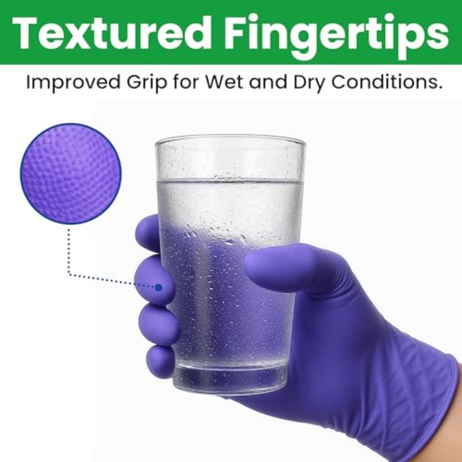 SAFEWAY USA 2000 pcs, 4 Mil Ni - مراجعة Latex Disposable Glove وسعره