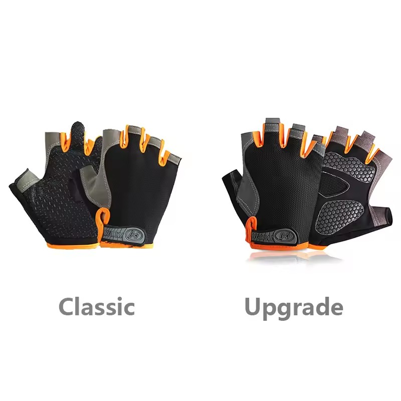 Breathable Anti-Slip Half Fing - مراجعة Workout Glove Gym وسعره