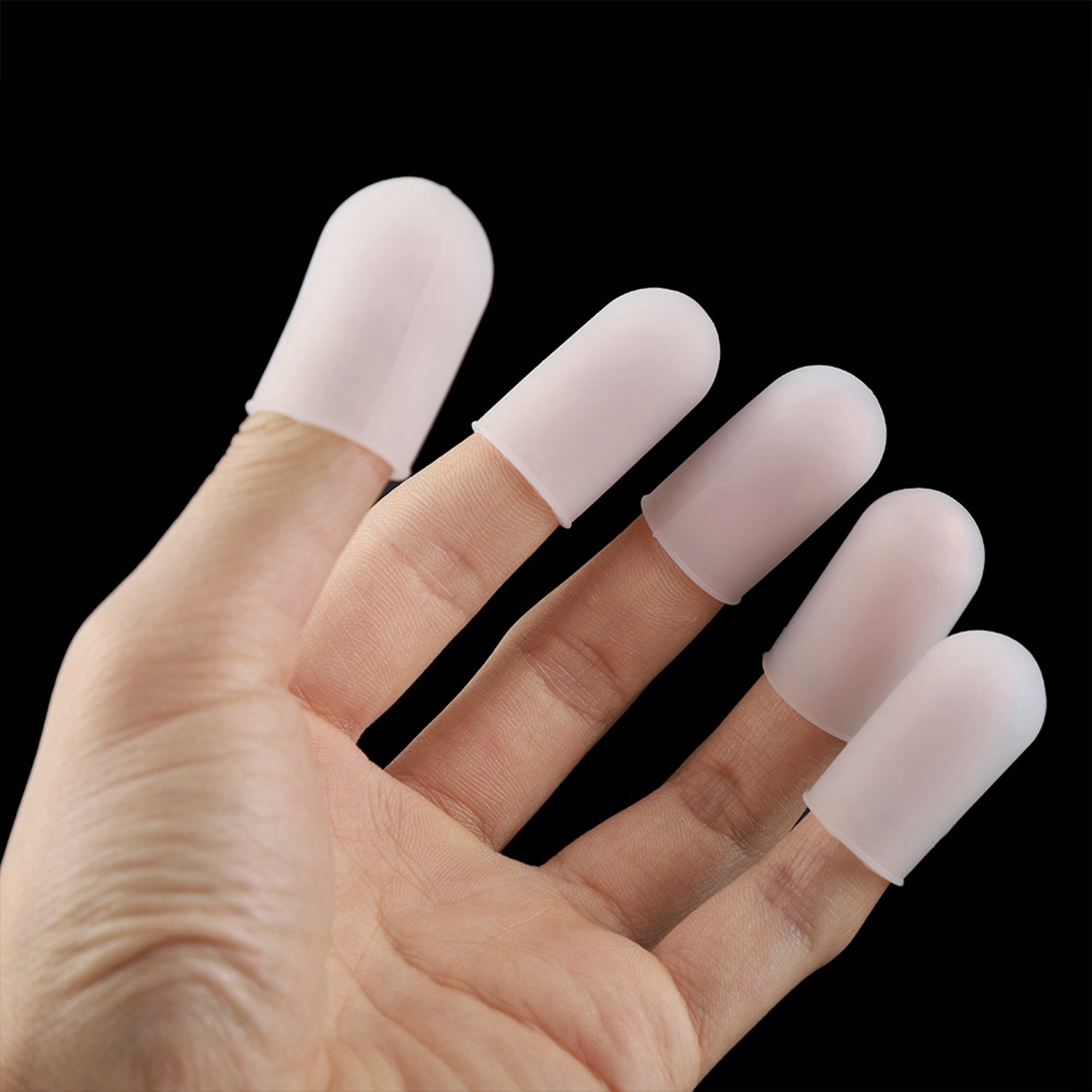 5pcs Silicone Finger Protector - مراجعة Oven Mitt Silicone وسعره