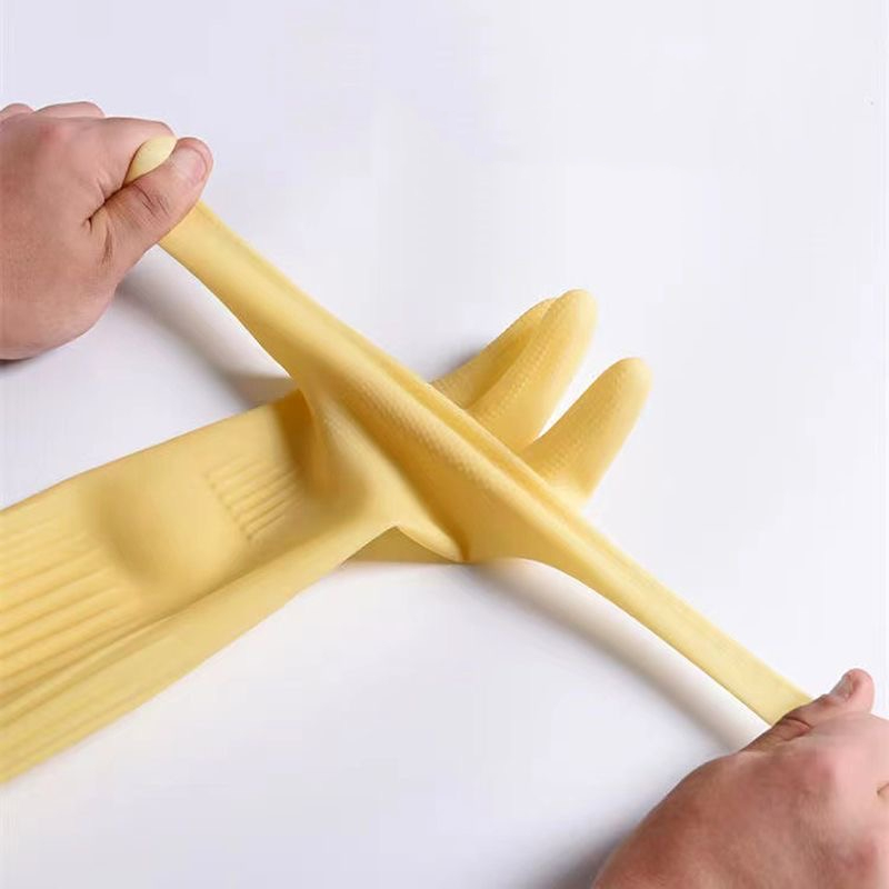 Long Reusable Rubber Dishwashi - مراجعة Dish Glove Rubber وسعره