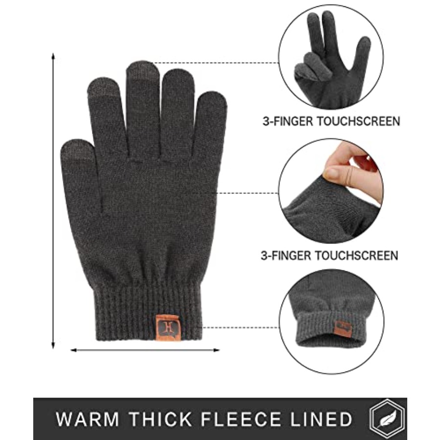Women's Winter Touchscreen Woo - مراجعة Wool Glove Lined وسعره
