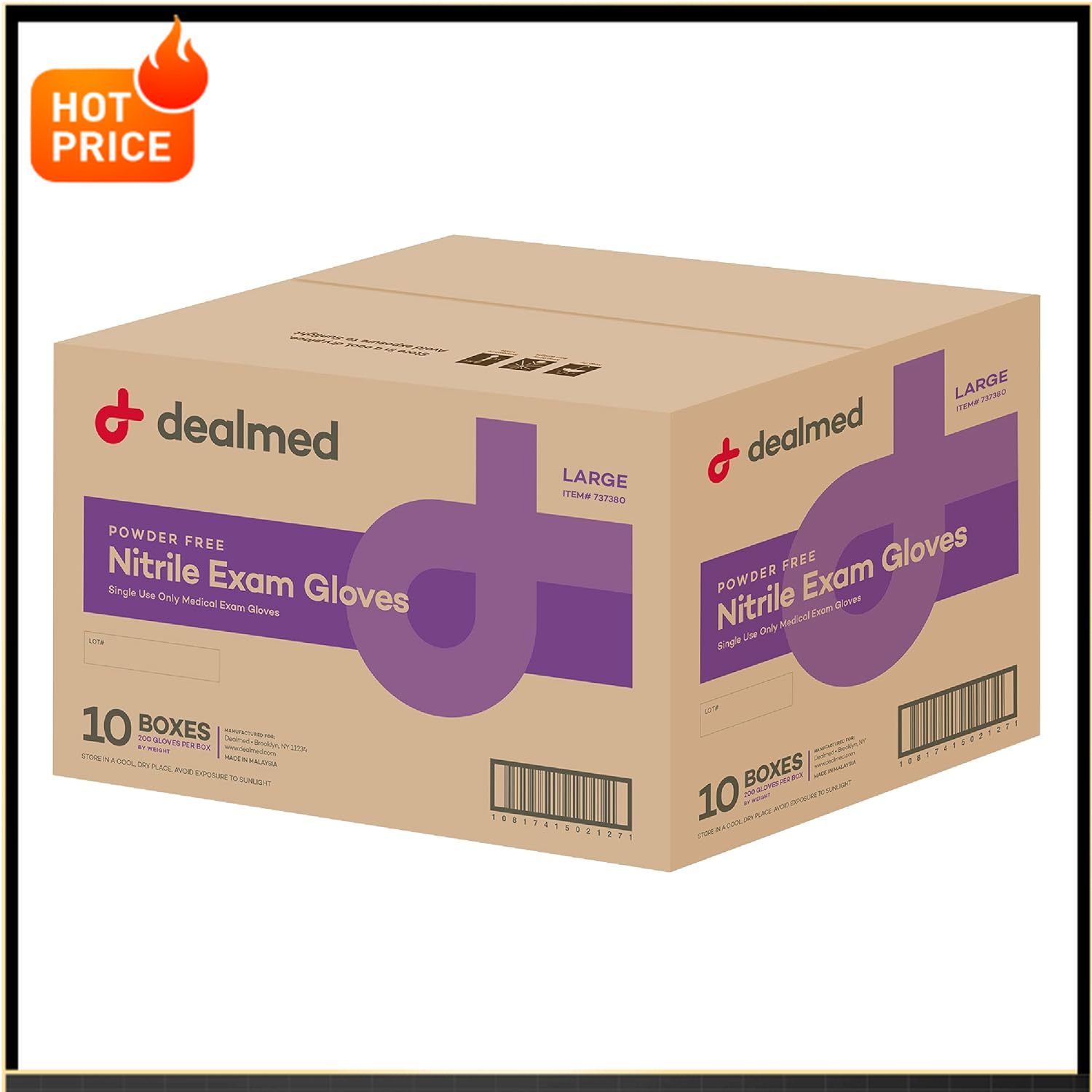 BestsellerMedical Exam Gloves  - مراجعة Exam Glove Nitrile وسعره