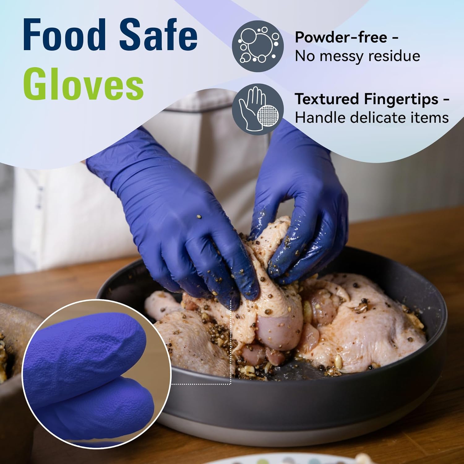 Disposable Nitrile Gloves, Foo - مراجعة Rubber Glove Cleaning وسعره