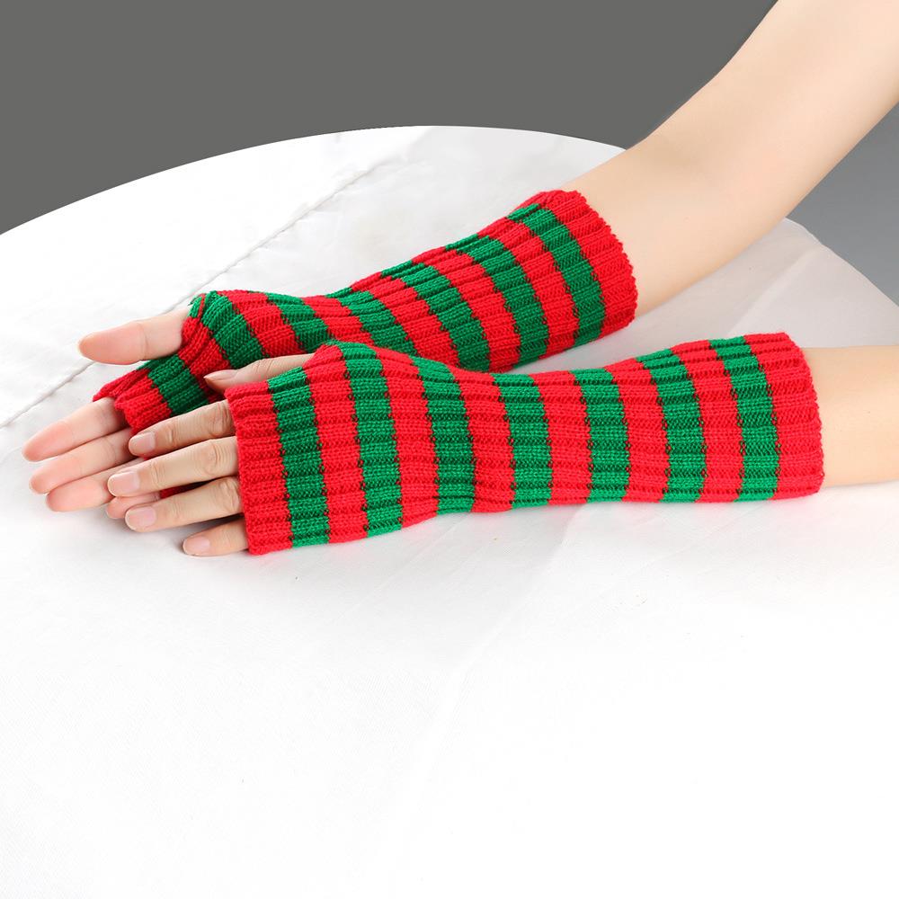 Winter Warm Long Sleeves Gothi - مراجعة Fingerless Glove Knit وسعره