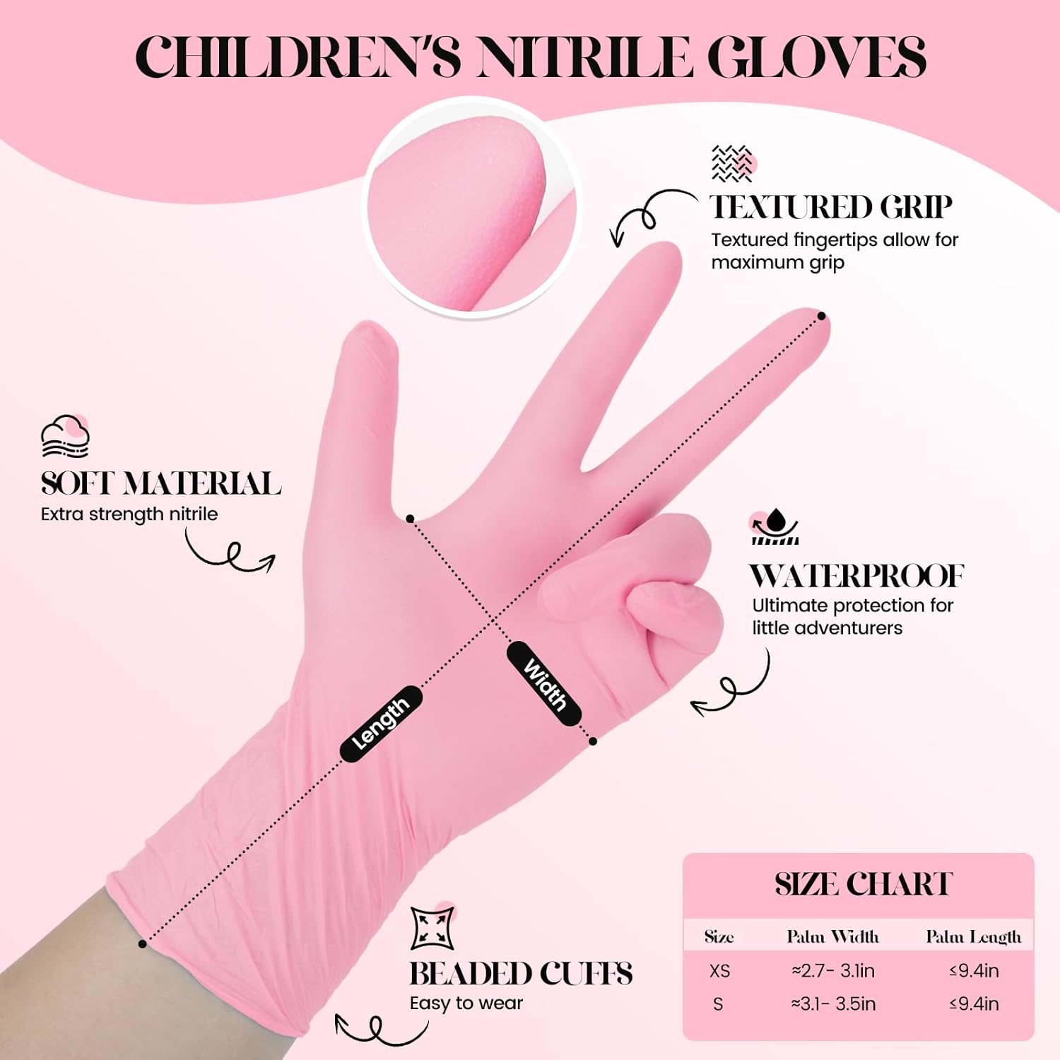 Kids Disposable Gloves for 3-8 - مراجعة Latex Disposable Glove وسعره