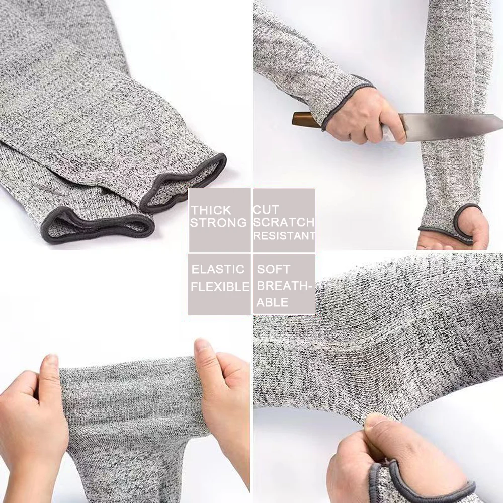 Safety Arm Sleeve Work Arm Wri - مراجعة Cut Resistant Glove وسعره